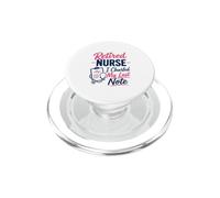 Infirmière à la Retraite, J'Ai tracé ma dernière Note Une Retraite Amusante PopSockets PopGrip pour MagSafe