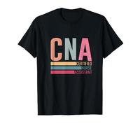 Infirmière Assistante infirmière certifiée Vintage CNA T-Shirt Graphique avec Valeur