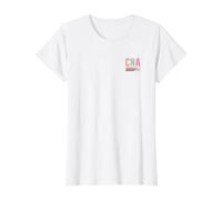 Infirmière Assistante infirmière certifiée Vintage CNA T-Shirt Graphique avec Valeur