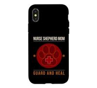 Infirmière Berger Maman Garde et guérir Coque pour iPhone X/XS