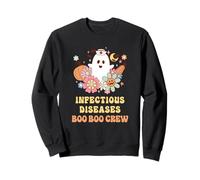 Infirmière Boo Boo pour Les Maladies infectieuses Halloween Sweatshirt