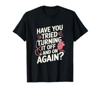 Infirmière Cardiaque Amusante de Temps en Temps T-Shirt Graphique avec Valeur
