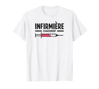 Infirmière Chargement Loading École d'infirmières Idée Cadea T-Shirt