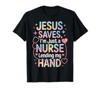 Infirmière chrétienne Jésus T-Shirt