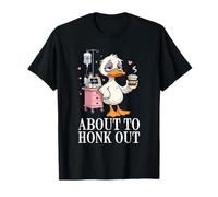 Infirmière Crash Out Humour RN Soins Infirmiers Nightshift épuisé T-Shirt