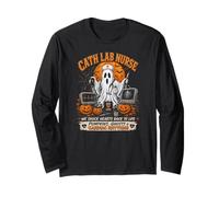 Infirmière de Laboratoire de cathétérisme Halloween Fantôme Manche Longue