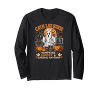 Infirmière de Laboratoire de cathétérisme Halloween Rythme Manche Longue