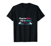 Infirmière de Nuit Keep The Beat Skip The Sleep T-Shirt