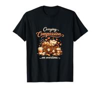 Infirmière de Nuit Portant de la Compassion Pendant Les Heures supplémentaires T-Shirt