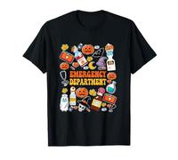 Infirmière des urgences drôle, Halloween, Saison effrayante T-Shirt
