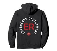 Infirmière des urgences Vintage sur Le Dos Sweat à Capuche