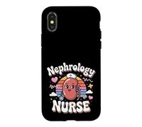 Infirmière dialyse rénale stéthoscope Technicien néphrologie Coque pour iPhone X/XS