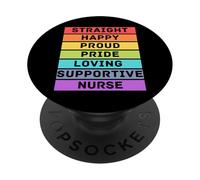 infirmière Droite Heureux Fier fierté Aimant Soutien infirmières PopSockets PopGrip Adhésif