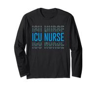 Infirmière drôle ICU Unité de soins intensifs infirmière infirmière urgence Manche Longue