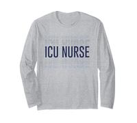 Infirmière drôle ICU Unité de soins intensifs infirmière infirmière urgence Manche Longue