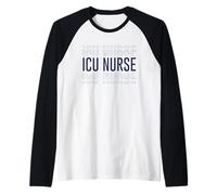 Infirmière drôle ICU Unité de soins intensifs infirmière infirmière urgence Manche Raglan