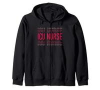 Infirmière drôle ICU Unité de soins intensifs infirmière infirmière urgence Sweat à Capuche