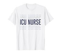 Infirmière drôle ICU Unité de soins intensifs infirmière infirmière urgence T-Shirt