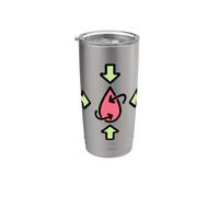Infirmière en hémostase Gobelet isotherme en acier inoxydable double paroi