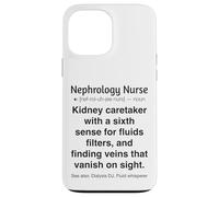 Infirmière en néphrologie Coque pour iPhone 13 Pro Max