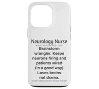 Infirmière en neurologie Coque pour iPhone 13 Pro