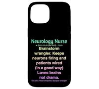 Infirmière en neurologie Coque pour iPhone 15