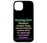 Infirmière en neurologie Coque pour iPhone 15 Plus