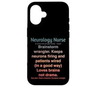 Infirmière en neurologie Coque pour iPhone 16