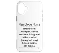 Infirmière en neurologie Coque pour iPhone 16 Plus