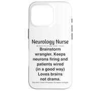 Infirmière en neurologie Coque pour iPhone 16 Pro