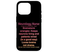 Infirmière en neurologie Coque pour iPhone 16 Pro