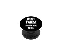 Infirmière en prévention PopSockets PopGrip Adhésif