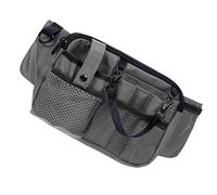 Infirmière Fannys Pack multi-compartiments Équipement médical Sac ceinture de poche Soins infirmières Organisateurs Sac utilitaire Taille Pack Femmes, gris