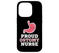 Infirmière fière en stomie Clinique Soins Infirmiers médicaux Coque pour iPhone 14 Pro