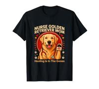 Infirmière Golden Retriever Mom Healing is in The Genes T-Shirt