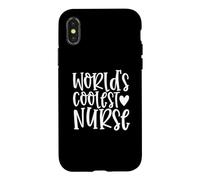 Infirmière la Plus Cool du Monde Médecin médical drôle Coque pour iPhone X/XS