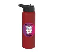 Infirmière Lama No Drama Trauma Llama Infirmière d'hôpital Stainless Steel Insulated Water Bottle