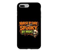 Infirmière Le Jour, effrayante la Nuit, Halloween, infirmière drôle Coque pour iPhone 7 Plus/8 Plus