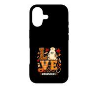Infirmière Life Stéthoscope Halloween Fantôme Infirmière Automne Coque pour iPhone 17