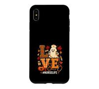 Infirmière Life Stéthoscope Halloween Fantôme Infirmière Automne Coque pour iPhone XS Max