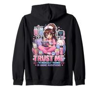 Infirmiere Marathon Anime - Fais-Moi Confiance Sweat à Capuche