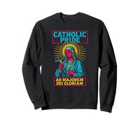 Infirmière médecin catholique Ad Majorem Dei Gloriam Vintage pour Hommes Sweatshirt