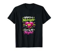 Infirmière Night Shift Wired at Midnight Caring All Night T-Shirt