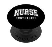 Infirmière obstétrique OB GYN Labor PopSockets PopGrip Adhésif