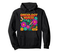 Infirmière Oncologie Boho Rétro Équipe Espoir Courage Sweat à Capuche