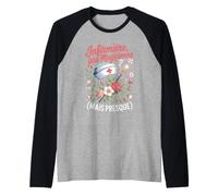 Infirmière Pas Magicienne mais Presque Soins Manche Raglan