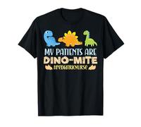 Infirmière pédiatrique drôle, Mes Patients sont des Dinosaures Dino-Mites T-Shirt