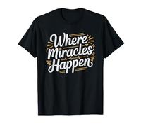 Infirmière PICU Où Les Miracles Arrivent Soins Intensifs T-Shirt