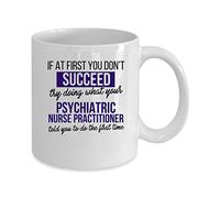 Infirmière Praticienne En Psychiatrie Tasse À Café Céramique Mug À Café Humour Tasses À Thé Pour Maison Espresso Travail 330Ml