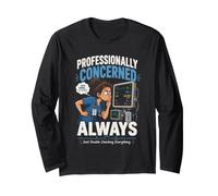 Infirmiere Professionnelle Preoccupee Manche Longue